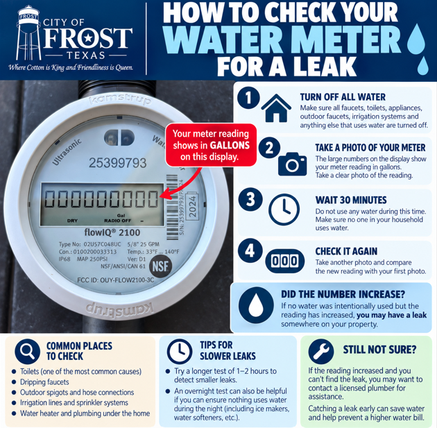 Check Water Meter Tips
